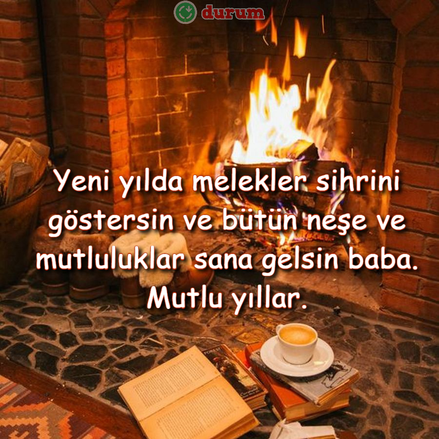 Babama Resimli Yeni Yıl Mesajı