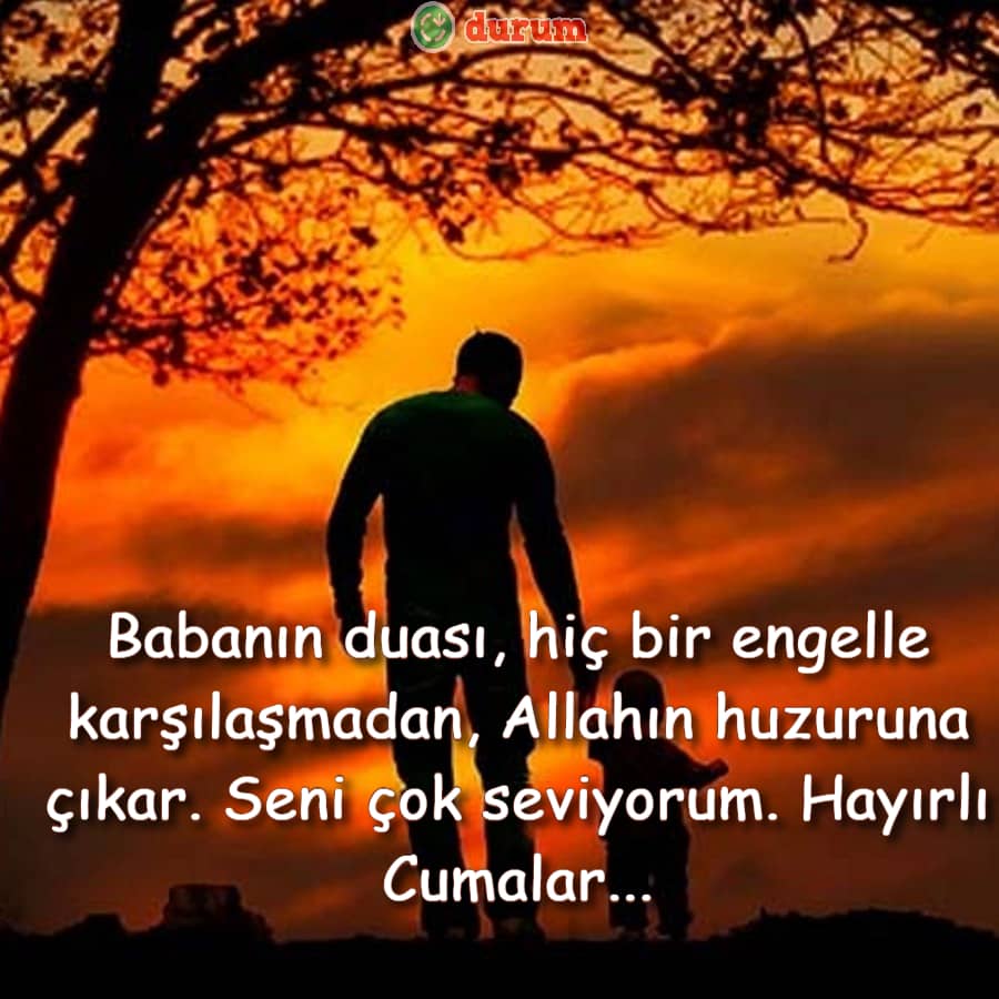 Babaya Anlamlı Cuma Mesajları 2022