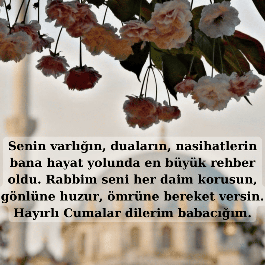 Babaya Cuma Mesajları en yeni