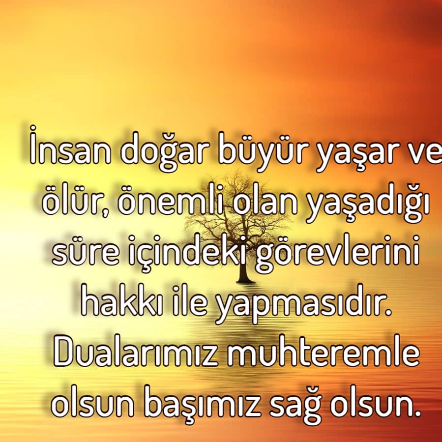 başınız sağ olsun