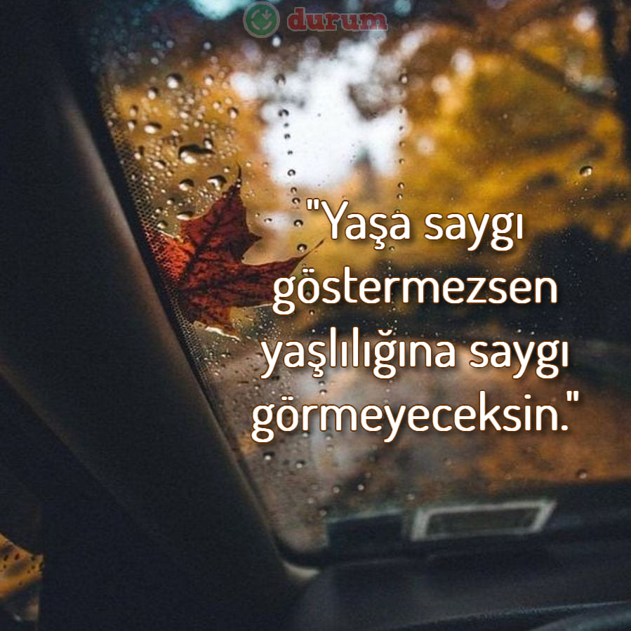 Büyüklere Saygıyı Anlatan Atasözü kisa