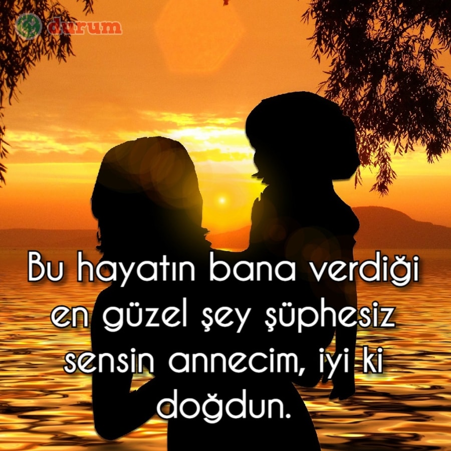 Canım annem doğum günün kutlu olsun