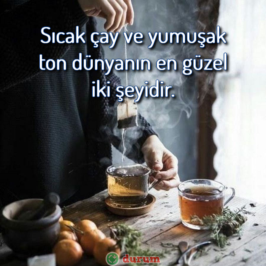 çay ile ilgili sözler uzun