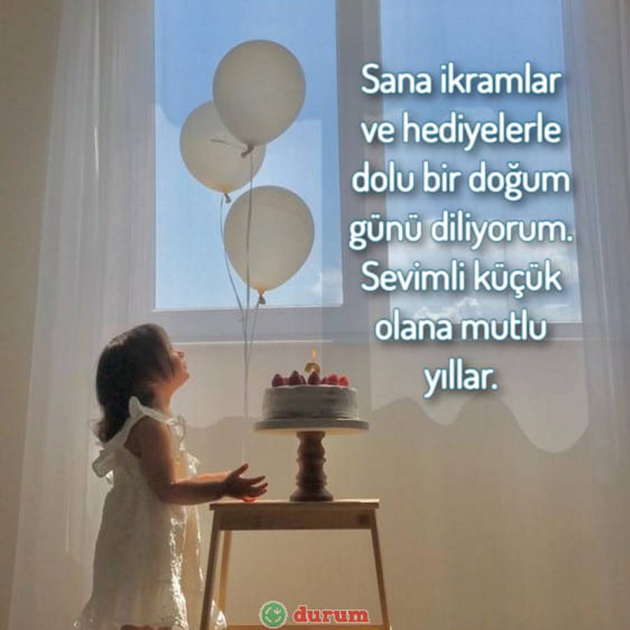 Çocuklar İçin Güzel Doğum Günü