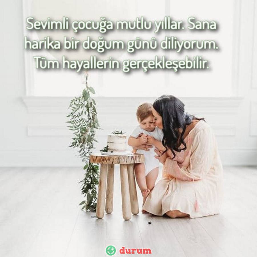 Çocuklara Doğum Günü Mesajları
