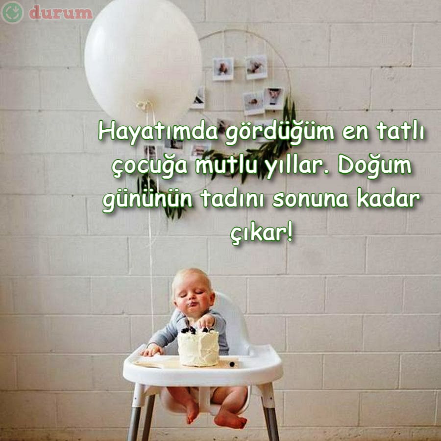 Çocuklara Doğum Günü Mesajları