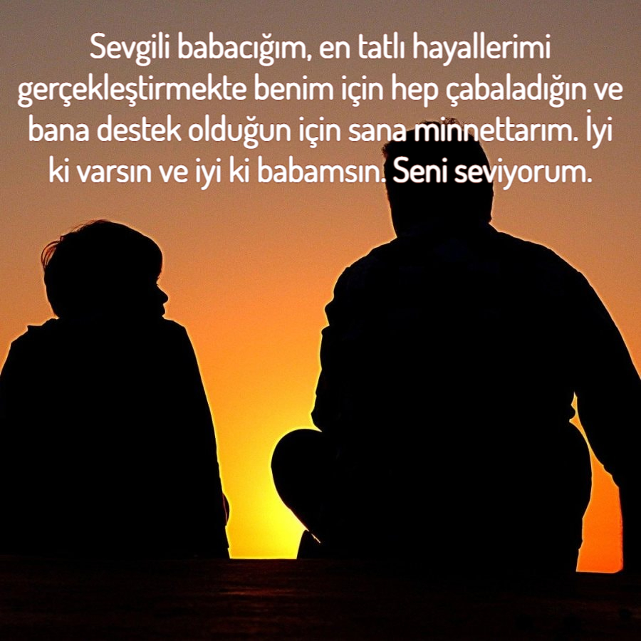 Çok güzel babalar günü mesajları