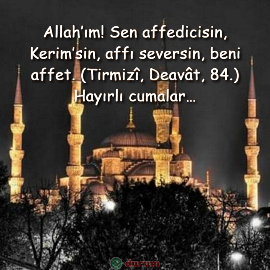 Cuma gunu mesajları
