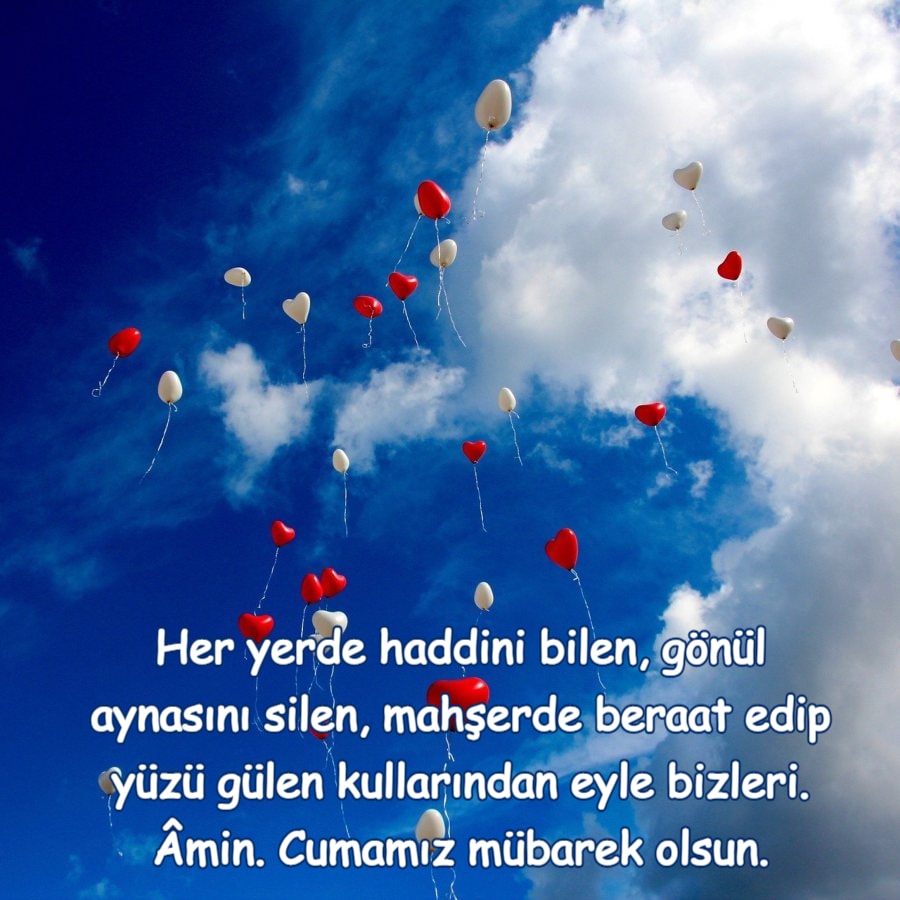 Cumamız mübarek olsun Bitanem