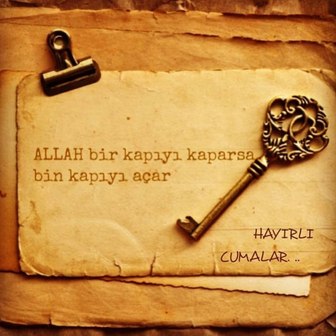 cumanız kutlu olsun