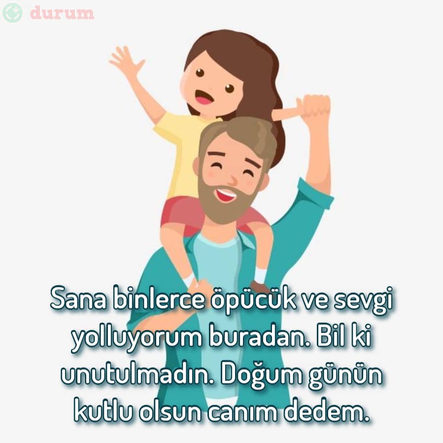 Dedeye Resimli Doğum Günü