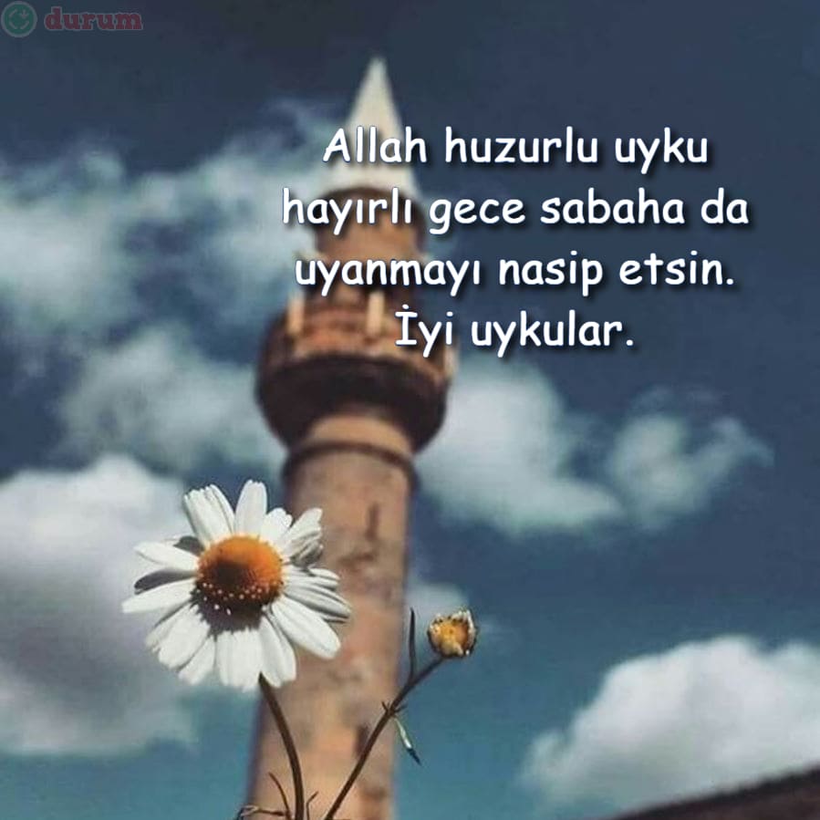 Dini İyi Geceler Sozleri