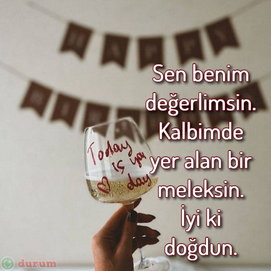Doğum günü mesajları anlamli