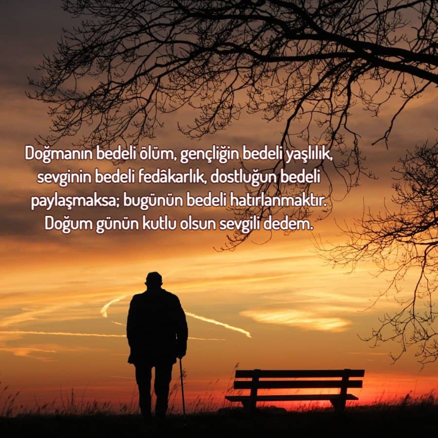 Doğum günün kutlu olsun biricik dedem