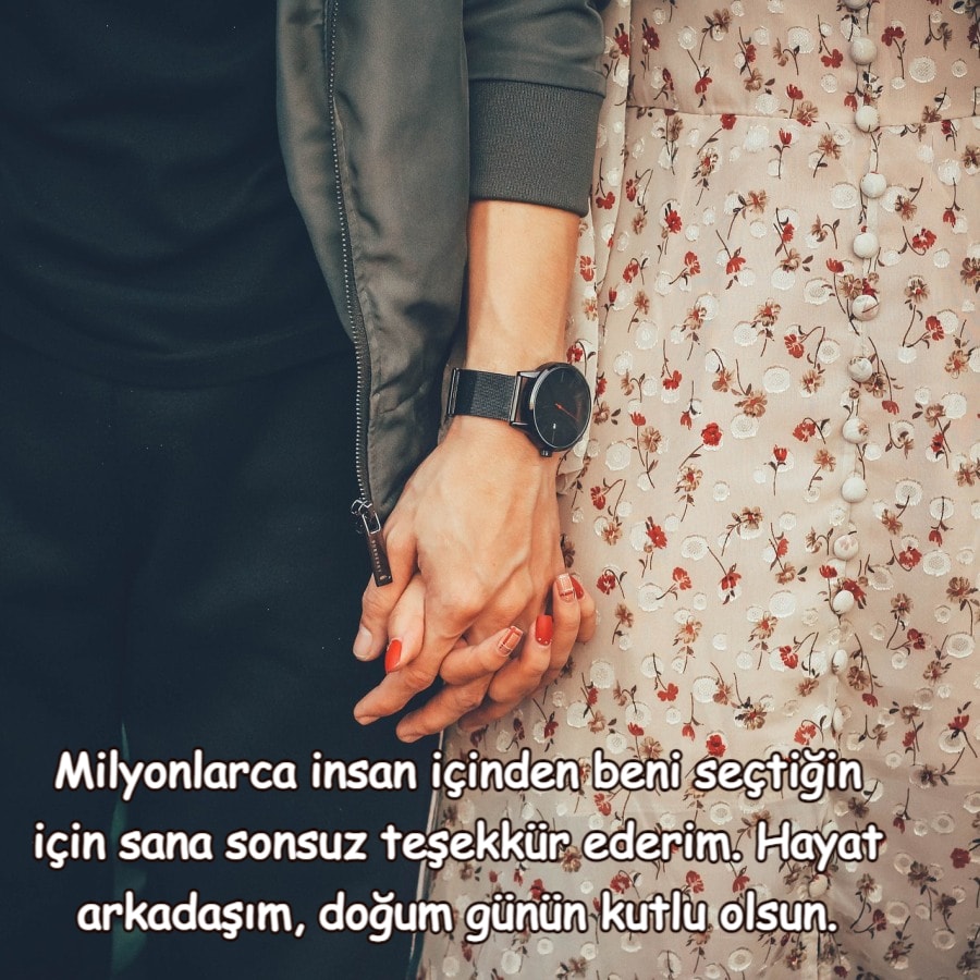 Doğum günün kutlu olsun biricik eşim