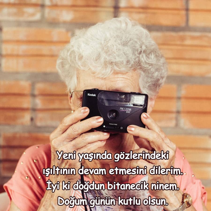 Doğum günün kutlu olsun canım ninem