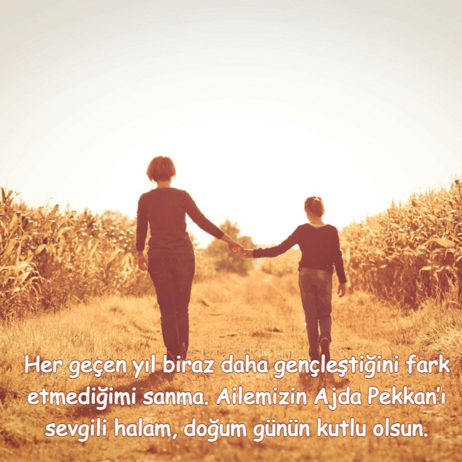 doğum gününü kutlarım canım halam