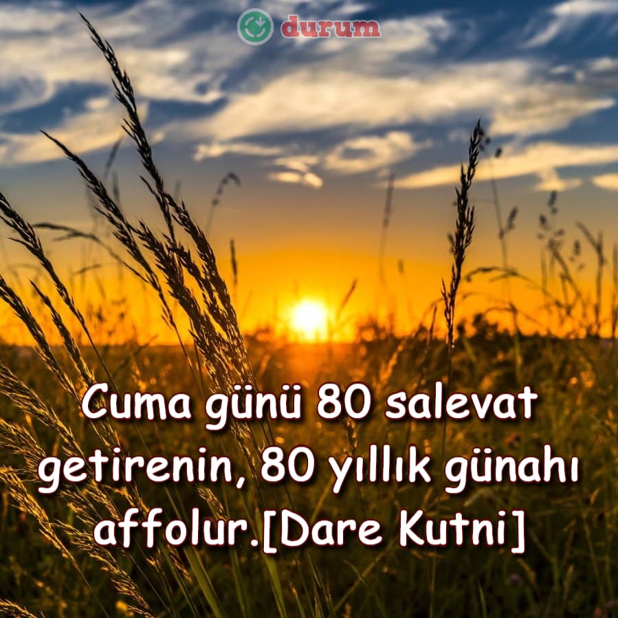 Dosta gönderilecek cuma mesajları