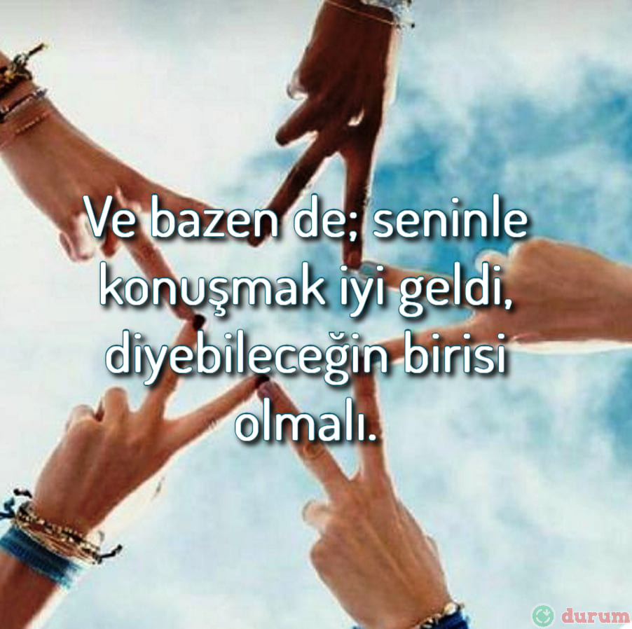 Dostluk ve Arkadaşlık sözleri