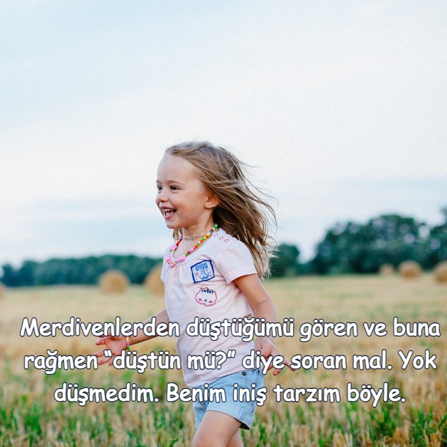 Düşmekle ilgili komik sözler