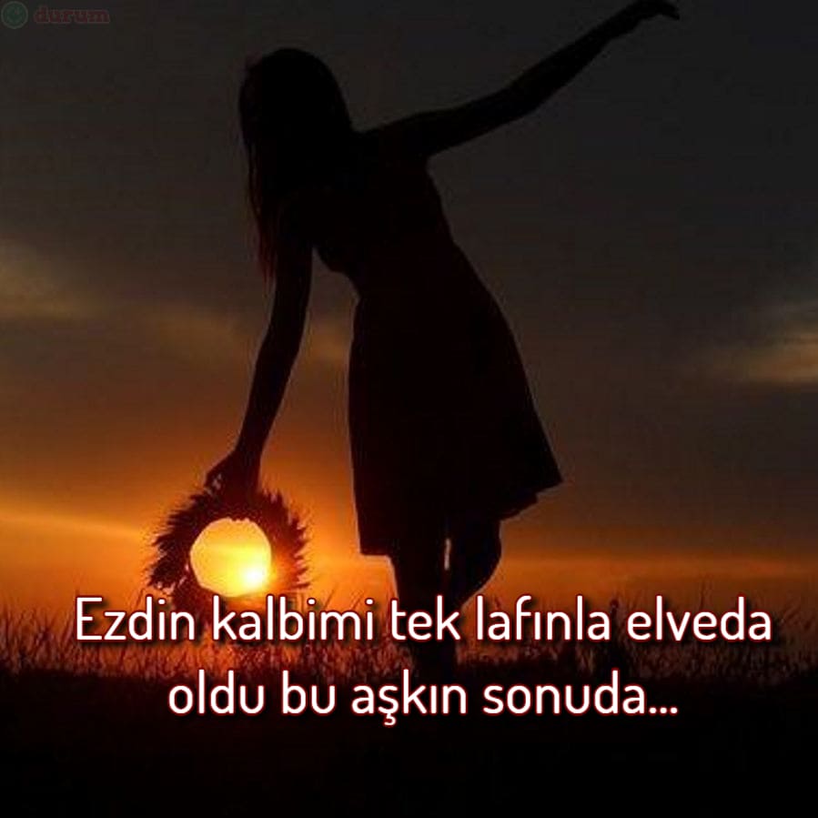 duygusal elveda mesajları yeni