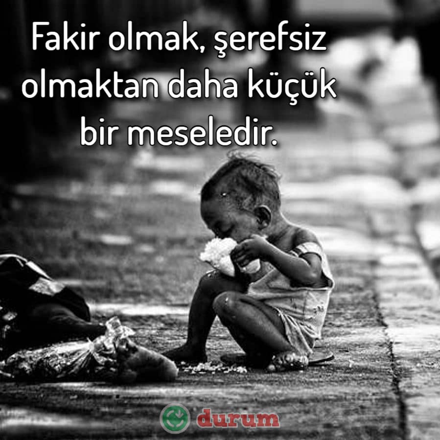 Duygusal fakirlik ile sözler