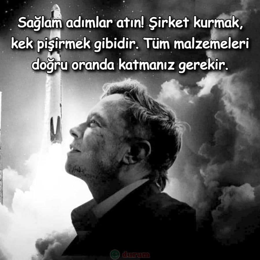 Elon Musk'ın Başarı sözleri