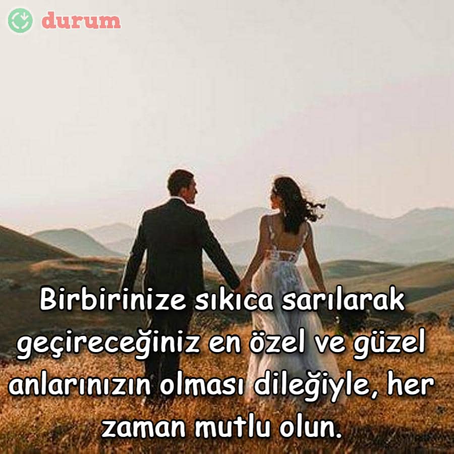 En duygusal evlilik kutlama sözleri
