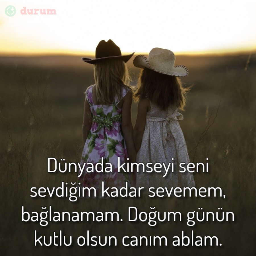 En Güzel Ablaya Doğum Günü Sözleri