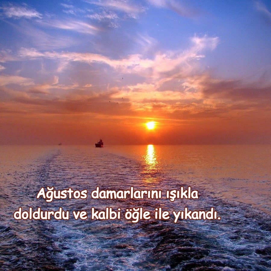 En Güzel Ağustos Ayı Mesajları