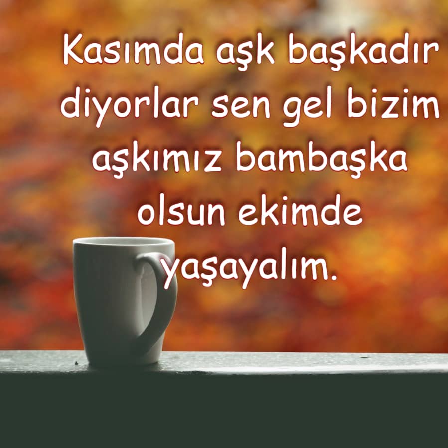 En güzel Ekim Sözleri