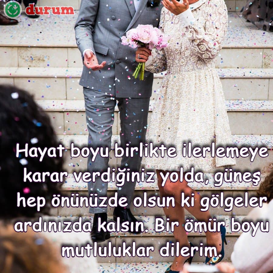 En güzel evlilik kutlama sözleri