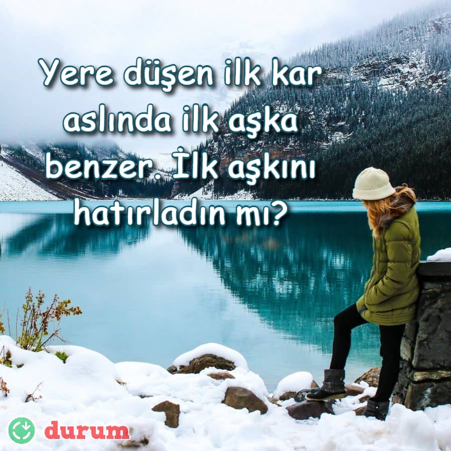 En güzel kar sözleri