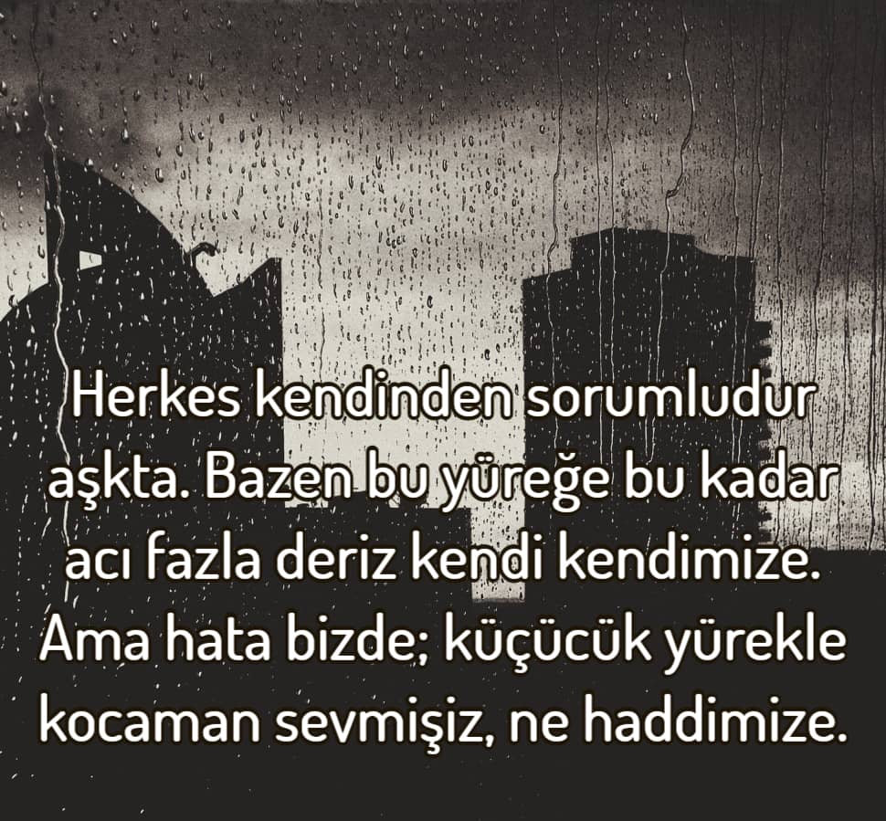 En iyi hüzünlü sözler