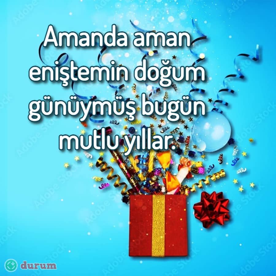 Enişteye Doğum Günü Mesajları 2022