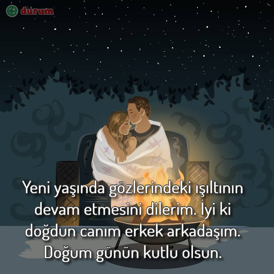 Erkek Arkadaşa Romantik Doğum Günü Mesajları