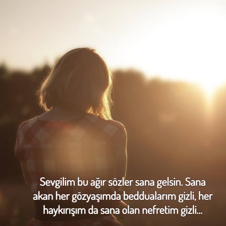 Eski Sevgiliye Ağır Durum Mesajı