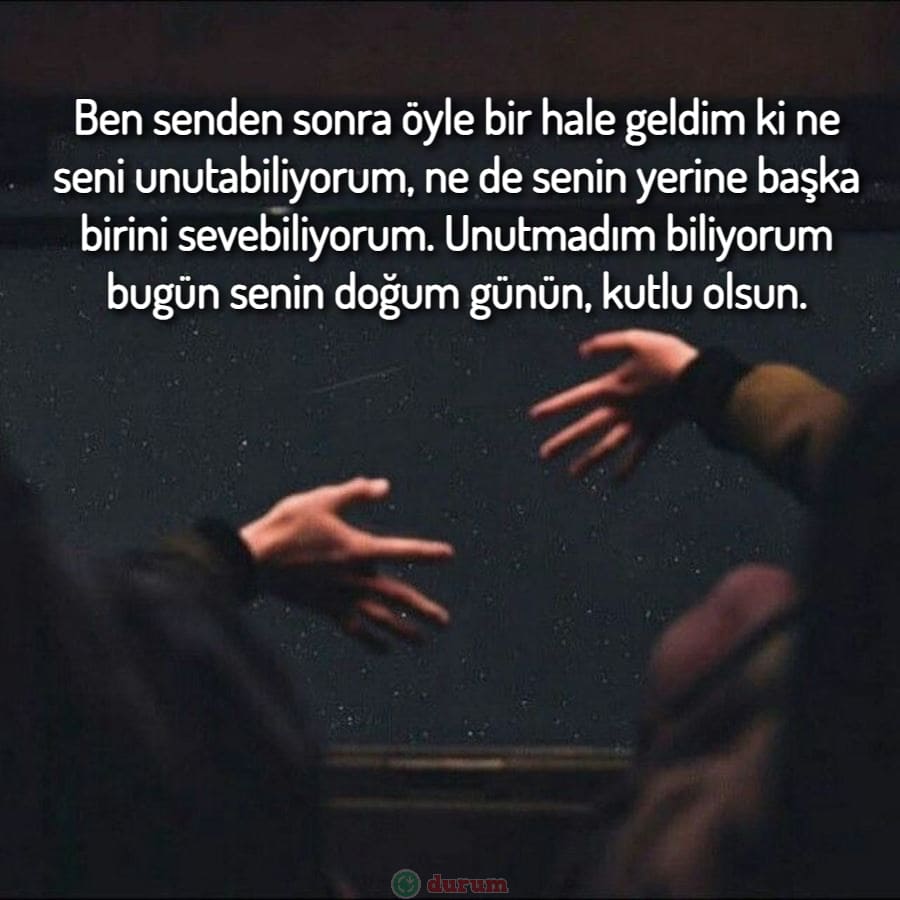 Eski Sevgiliye Doğum Günü Mesajlari