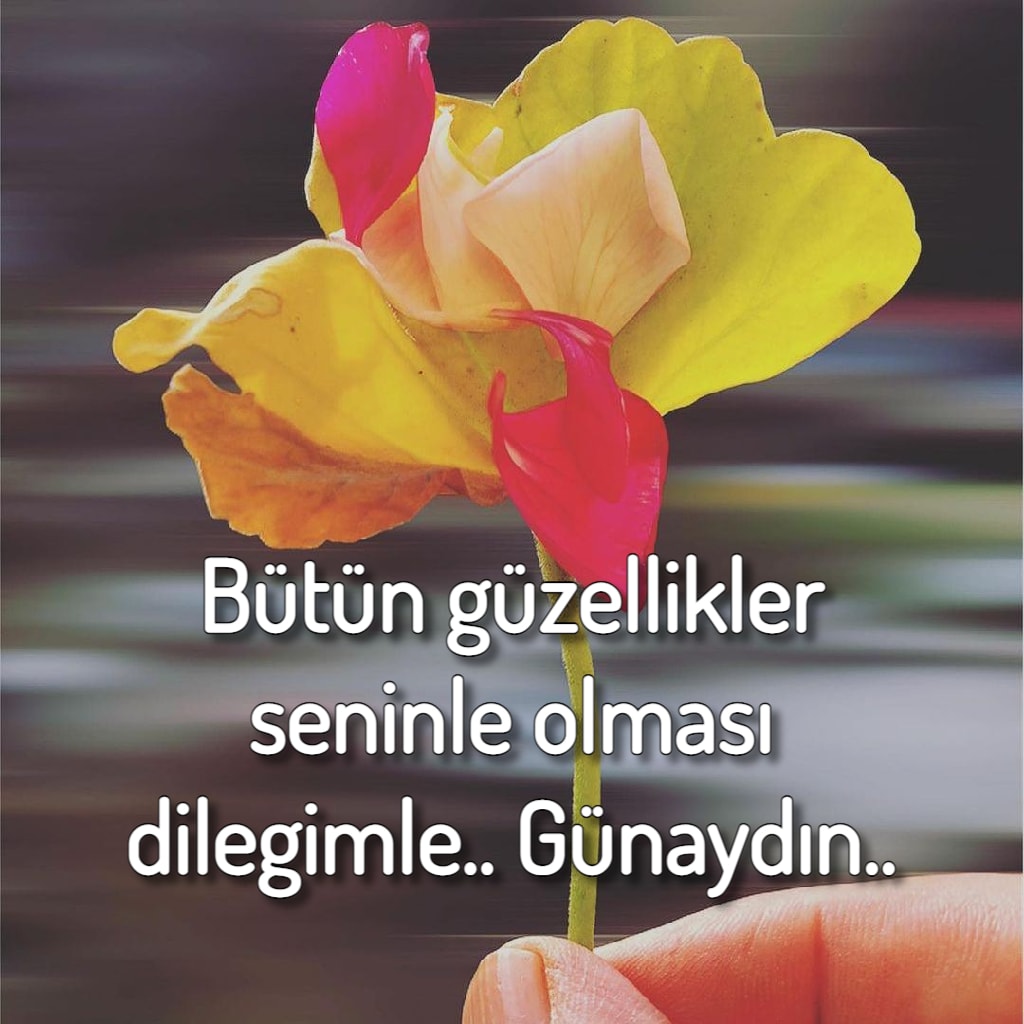 Etkileyici Günaydın Mesajı