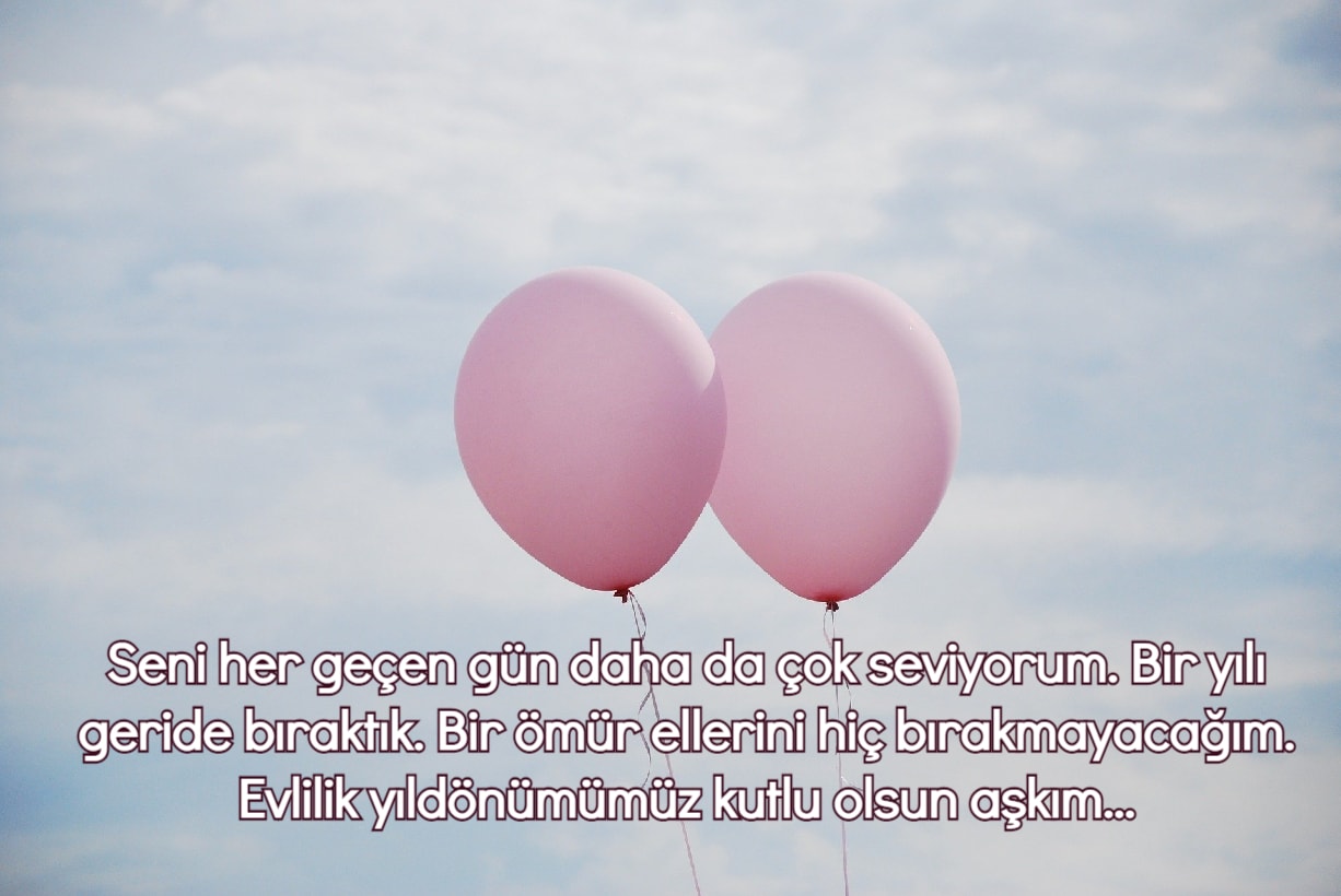 Evliler İçin Yıldönümü Sözleri