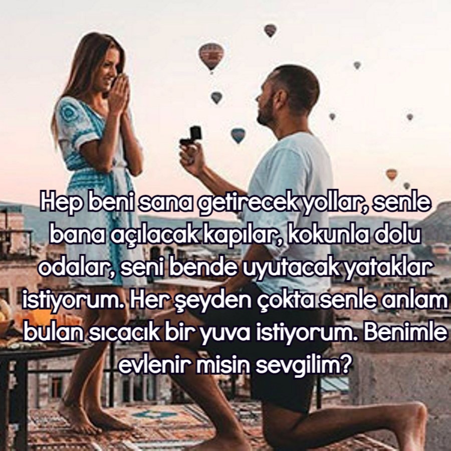 Evlilik Teklifi Sözleri resim