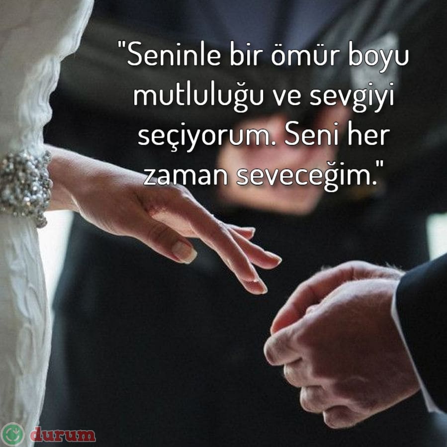 Evlilik Yemini Sözleri uzun