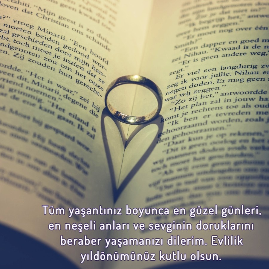 Evlilik Yıldönümü Durum Yazıları
