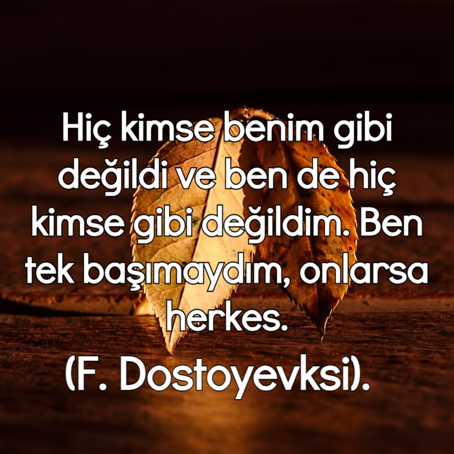 F. Dostoyevksi