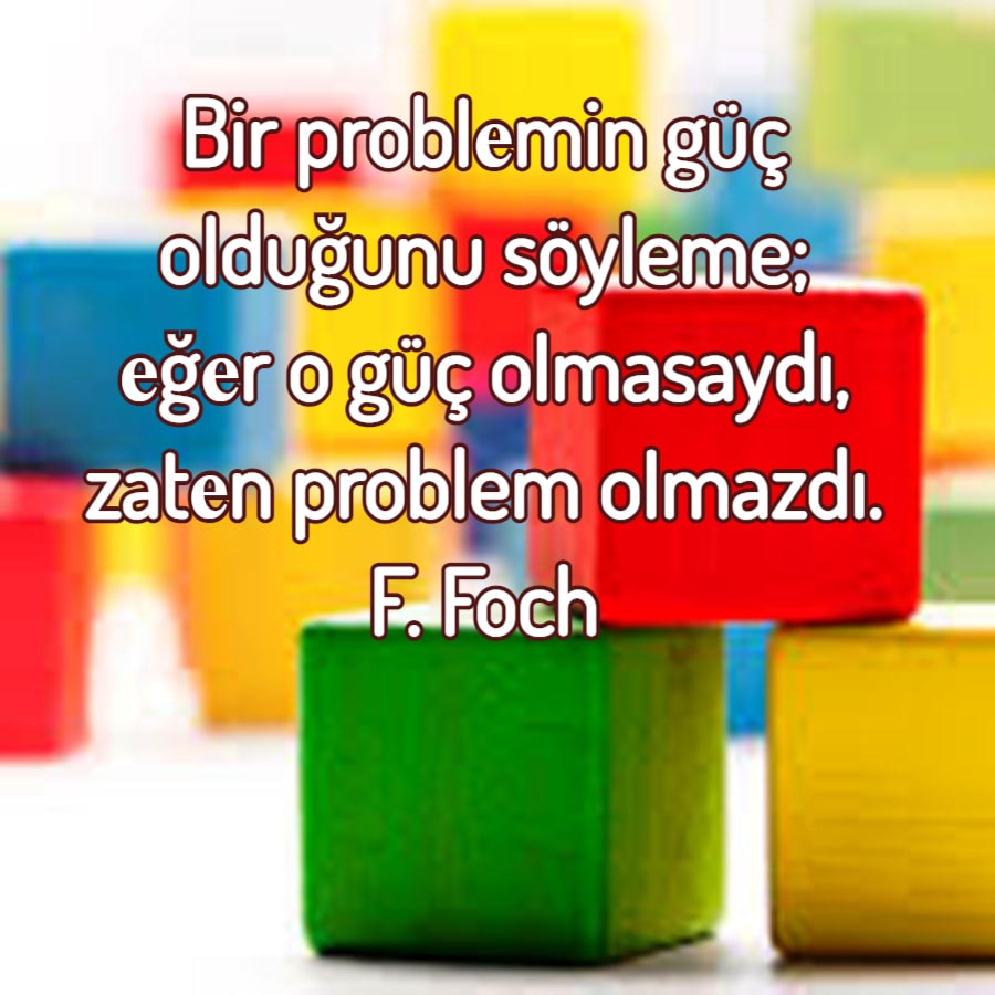 F. Foch sözü