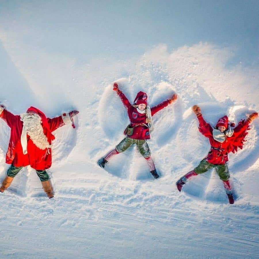 Farklı Noel baba resimleri