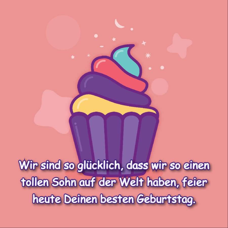 Geburtstagswünsche für den Sohn