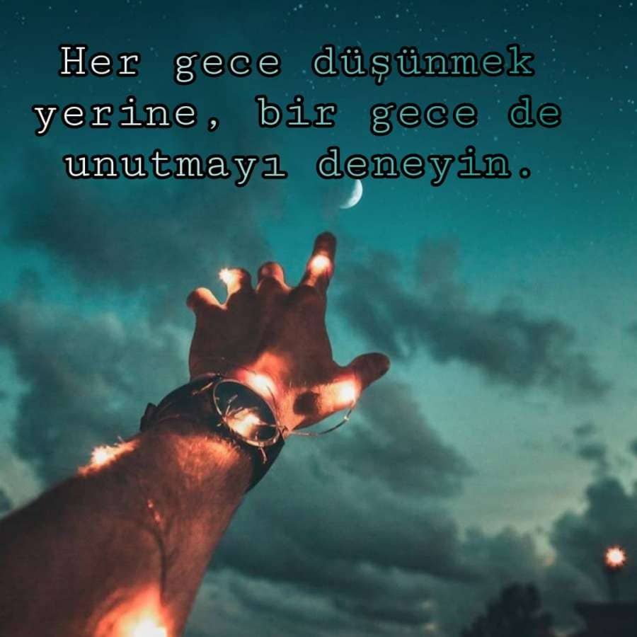 Gece Ait Sözler