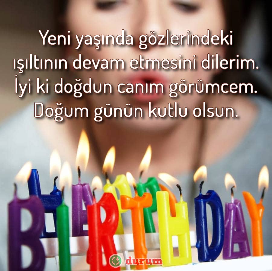 Görümceye anlamlı doğum günü mesajları