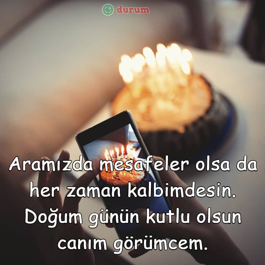 Görümceye doğum günü sözleri